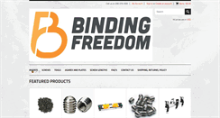 Desktop Screenshot of bindingfreedom.com